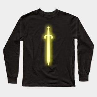 Spiritual Weapon (Yellow Sword) Long Sleeve T-Shirt